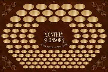 Picture of Monthly Donor Sign