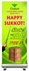 Picture of Happy Sukkot Roll Up Banner  + Stand