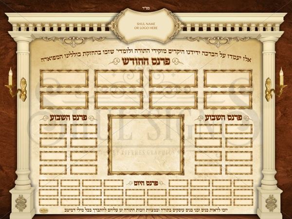 Picture of Parnes Sign - 3 Levels  +  1 Insert