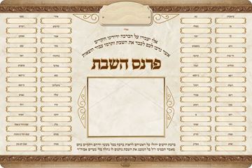 Picture of Parnes HaShabbos + 1 Insert